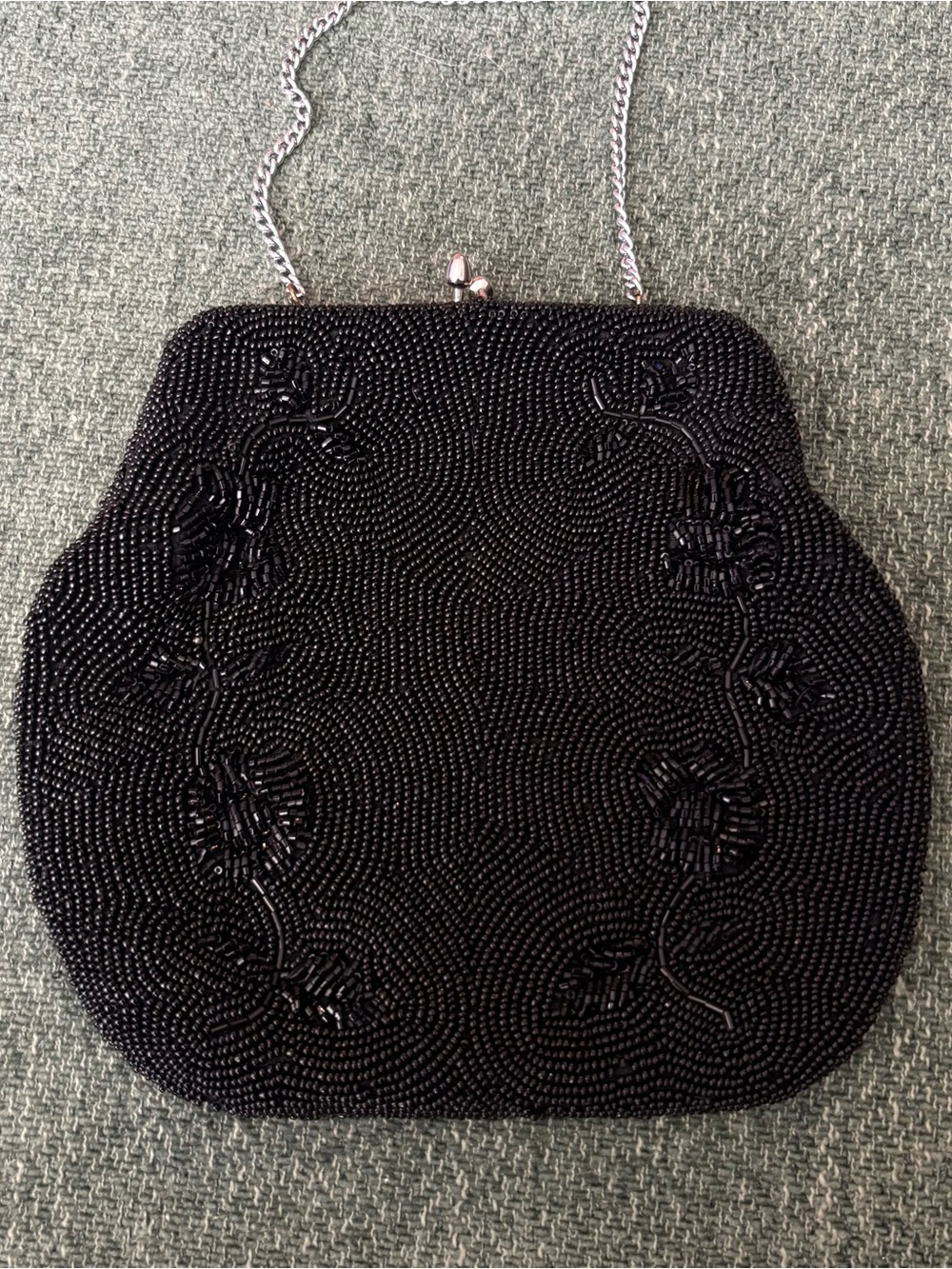 Vintage Hand-Beaded Evening Bag by Bags by Josef